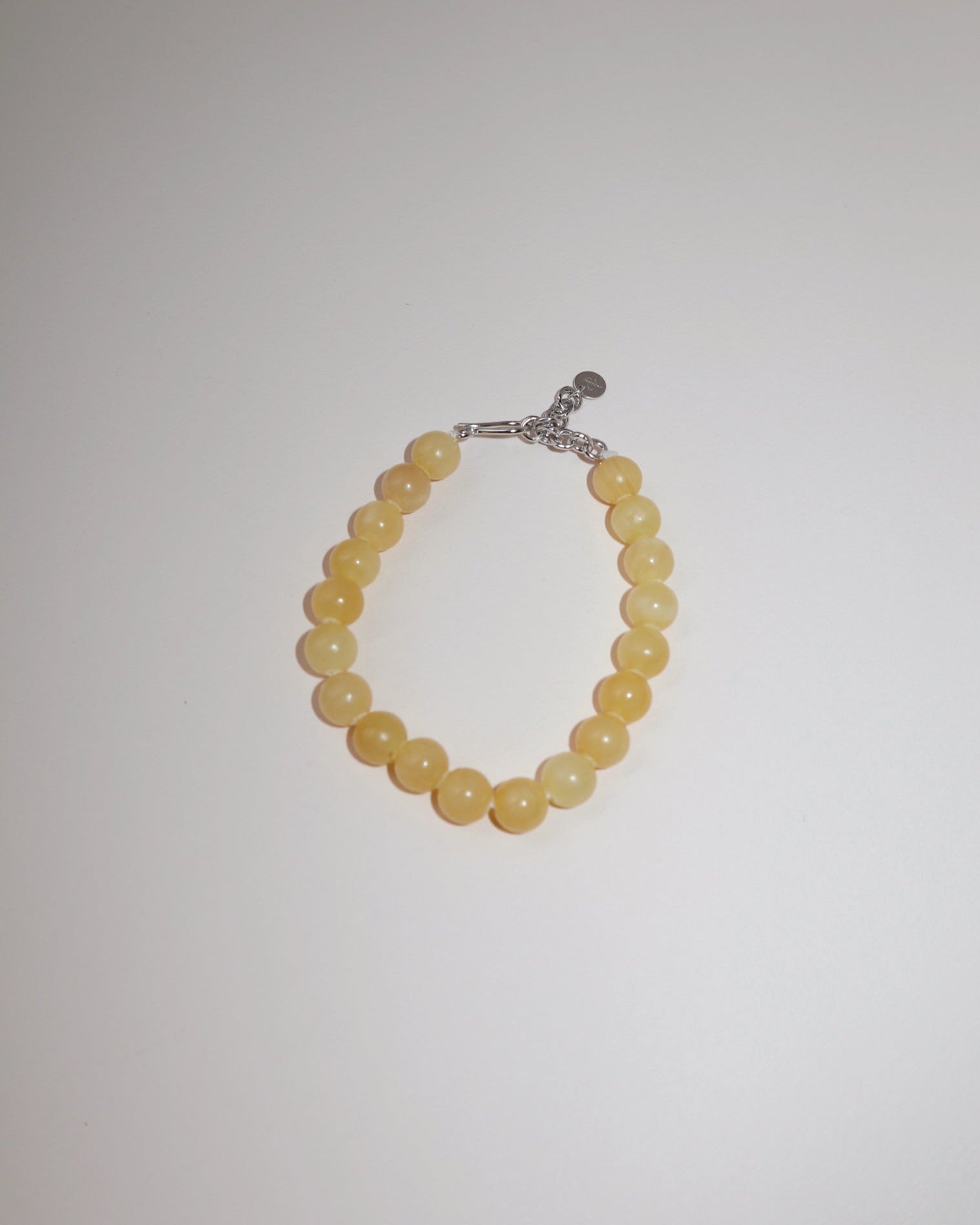 'Brie' Butter Bead Bracelet - Lines & Current