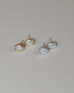 'Elise' Pearl Stud Earrings
