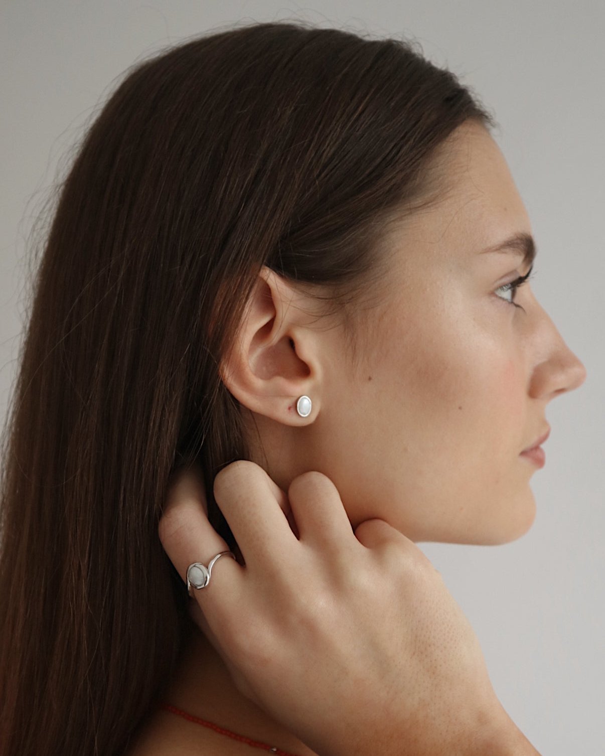 'Ellie' Pearl Wave Ring