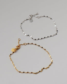 'Aurora' Anchor Anklet