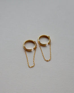 'Gia' Chain Ear Cuffs