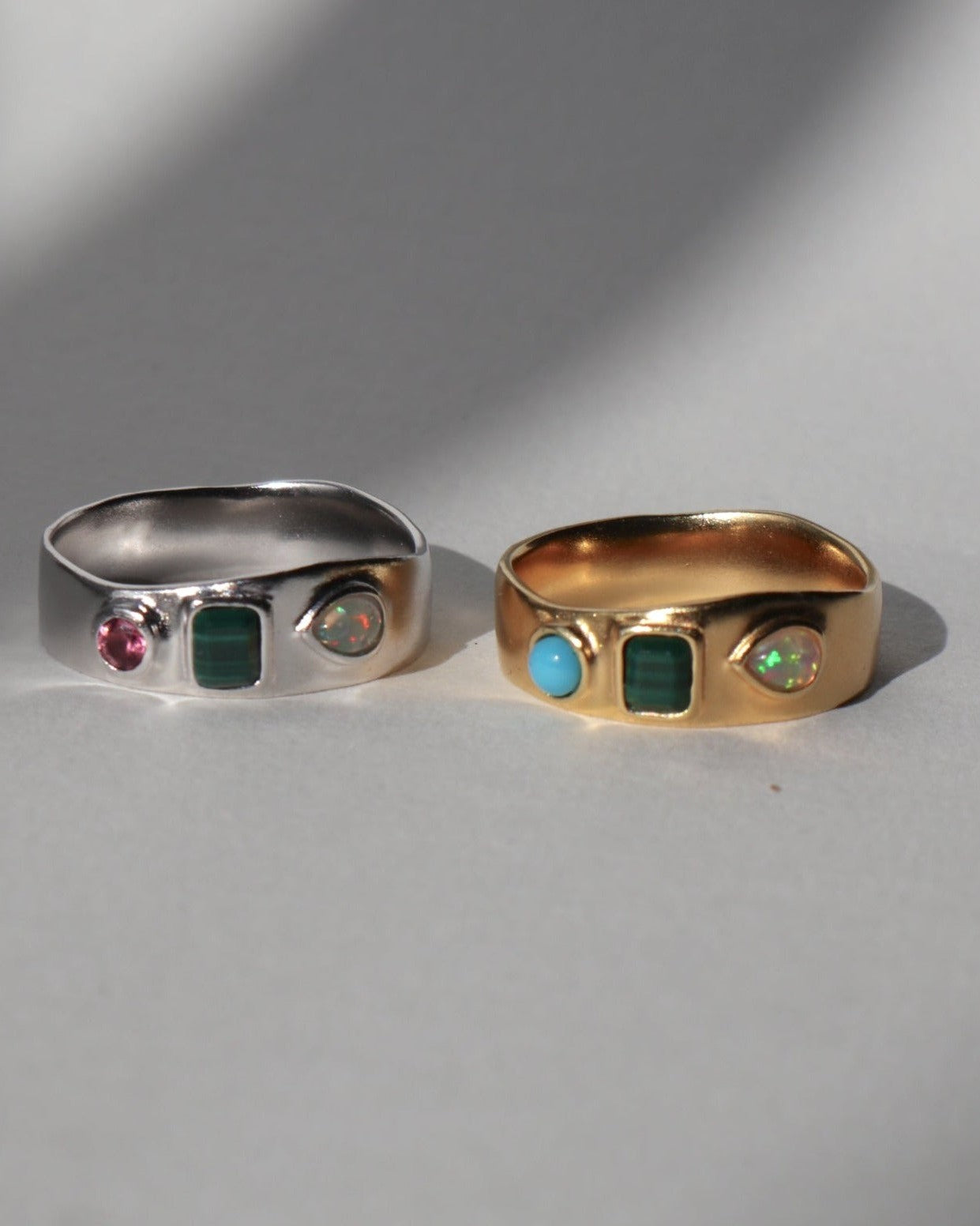 Fia' Spirited Gemstone Ring – LINES AND CURRENT