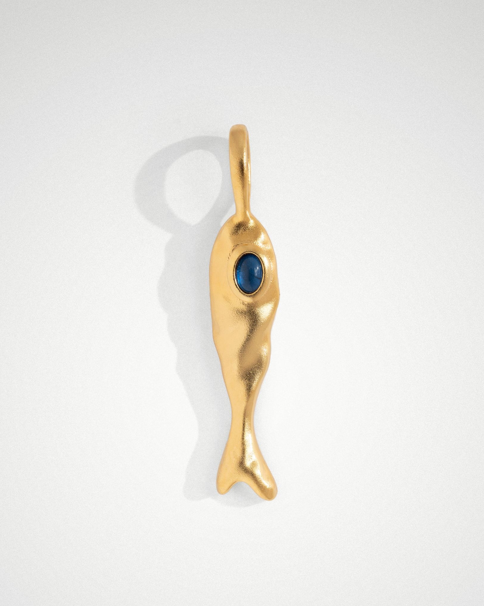 Blue 'Jean' Fish Charm
