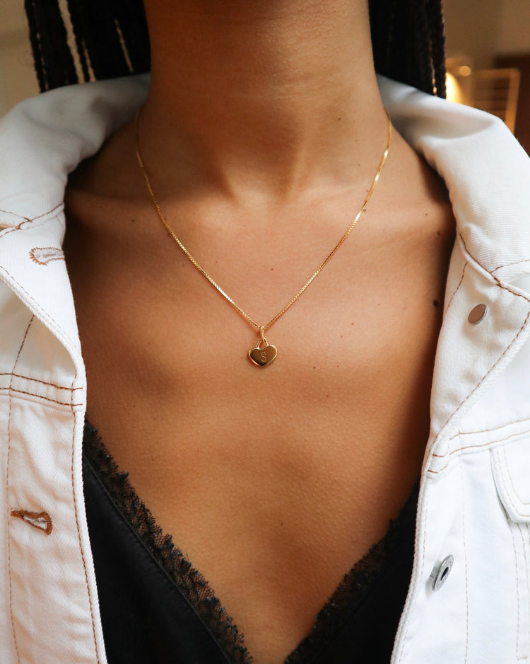 'Locked In' Love Heart Necklace