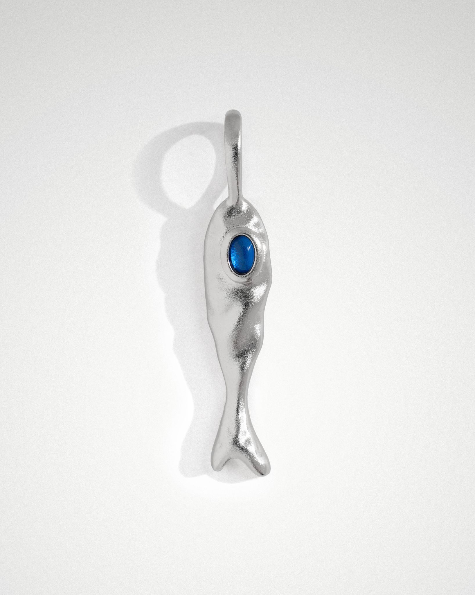 Blue 'Jean' Fish Charm