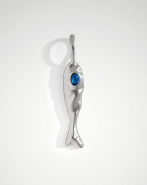 Blue 'Jean' Fish Charm