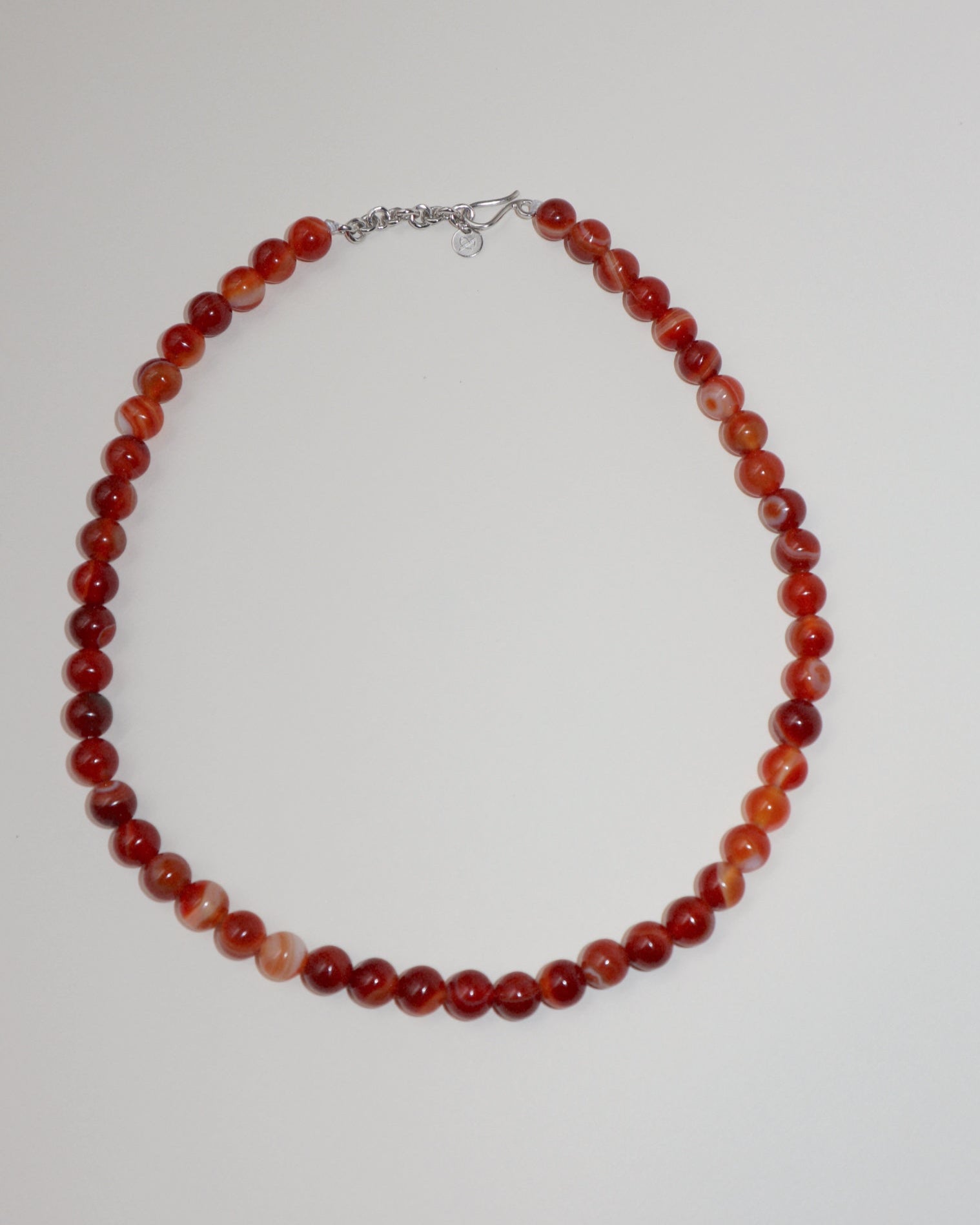 Agnes Agate Bead Necklace
