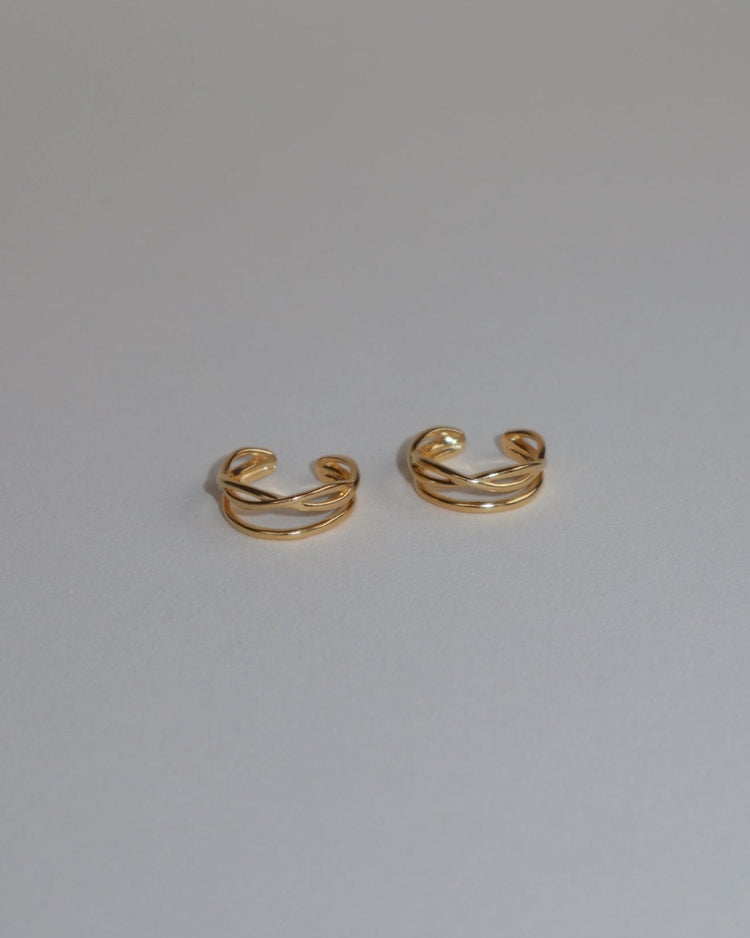 'Ayda' Intertwined Ear Cuffs