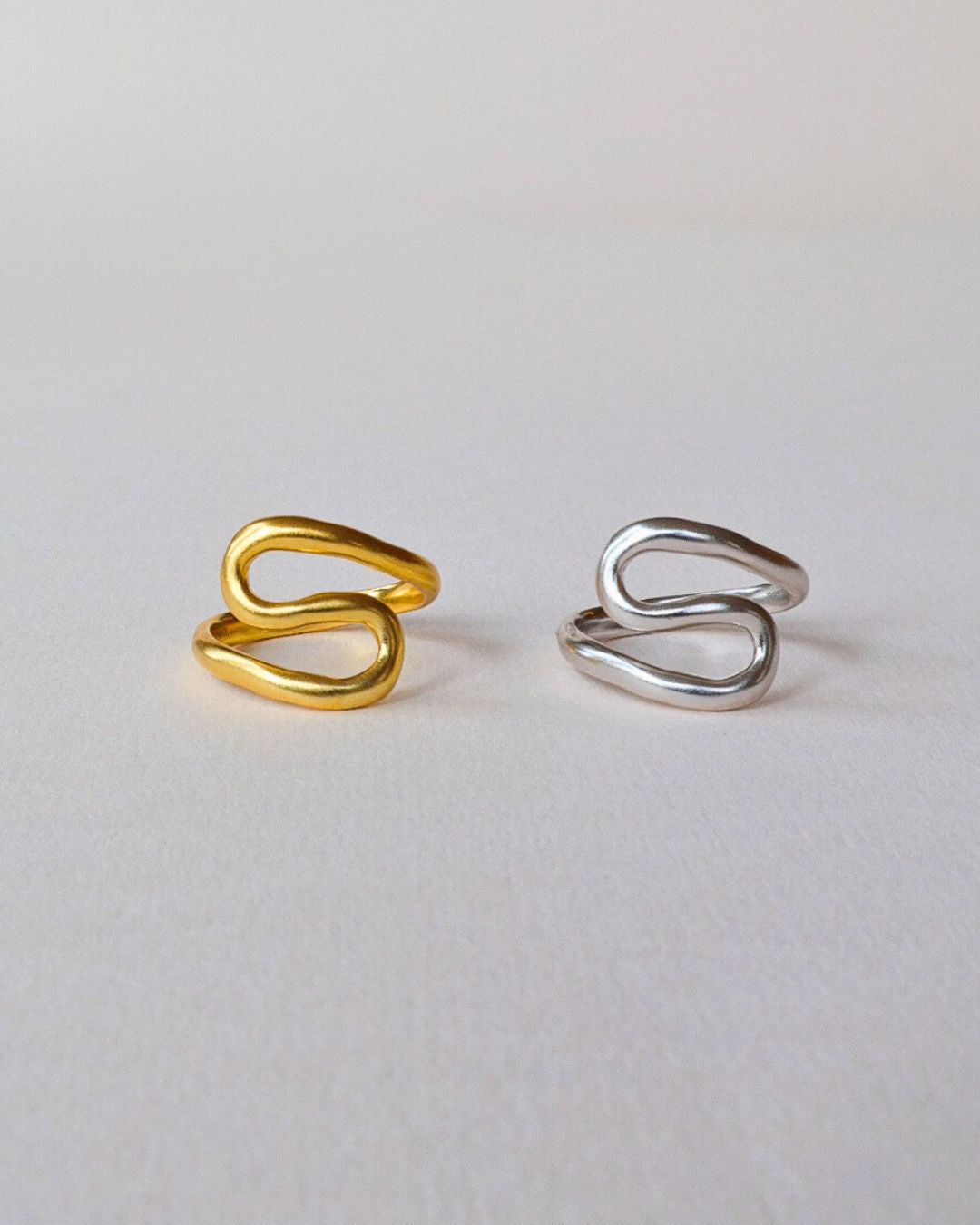 'Banks' Swirl Ring - LINES AND CURRENT