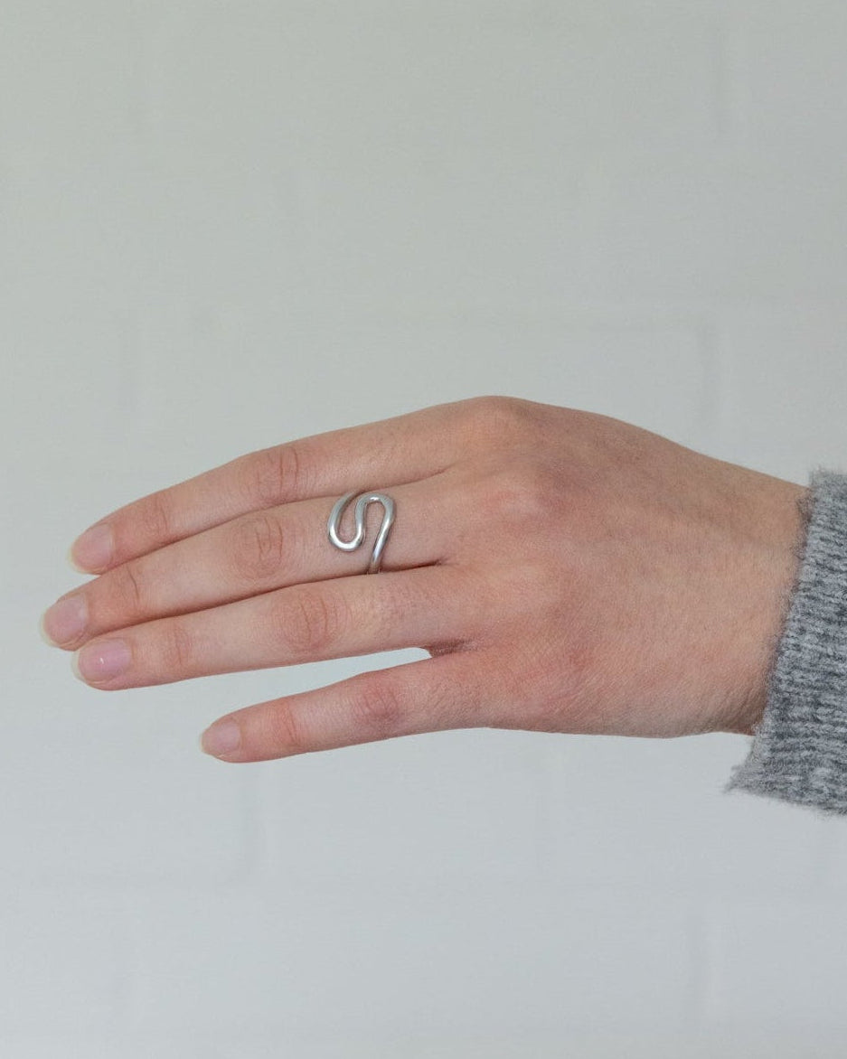 'Banks' Swirl Ring - LINES AND CURRENT