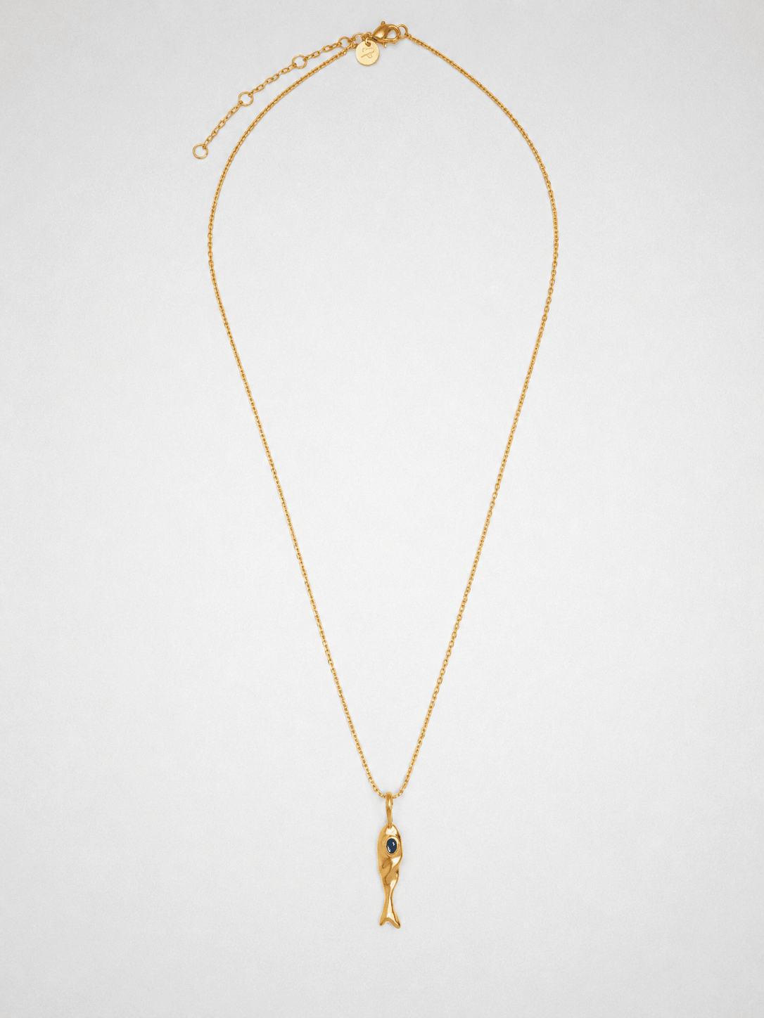 Blue 'Jean' Fish Necklace - LINES AND CURRENT