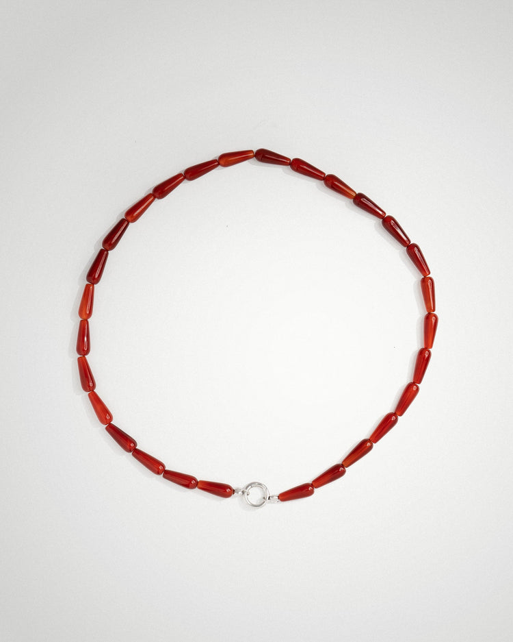 'Calla' Carnelian Necklace - LINES AND CURRENT