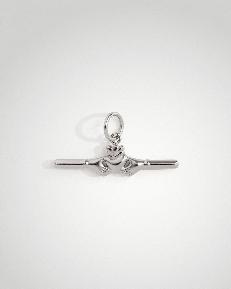 'Claddagh' Bar Charm - LINES AND CURRENT