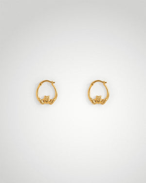 'Claddagh' Mini Hoops