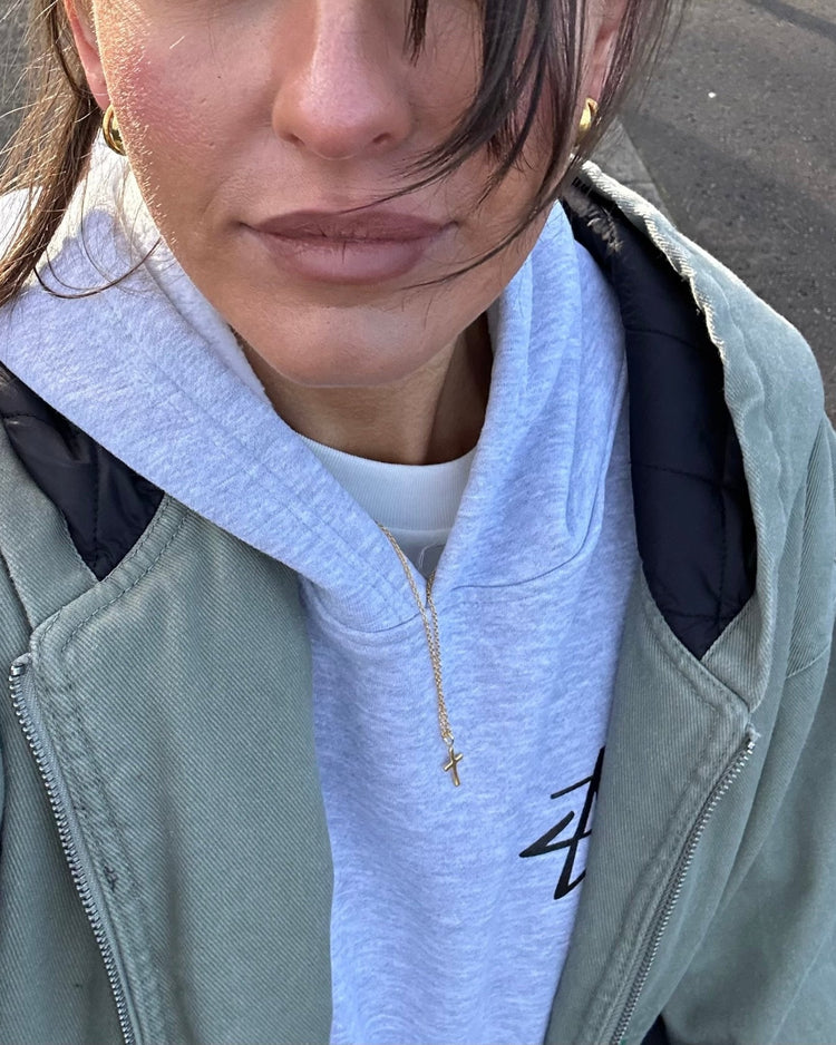 Cross with Mini Gem Necklace