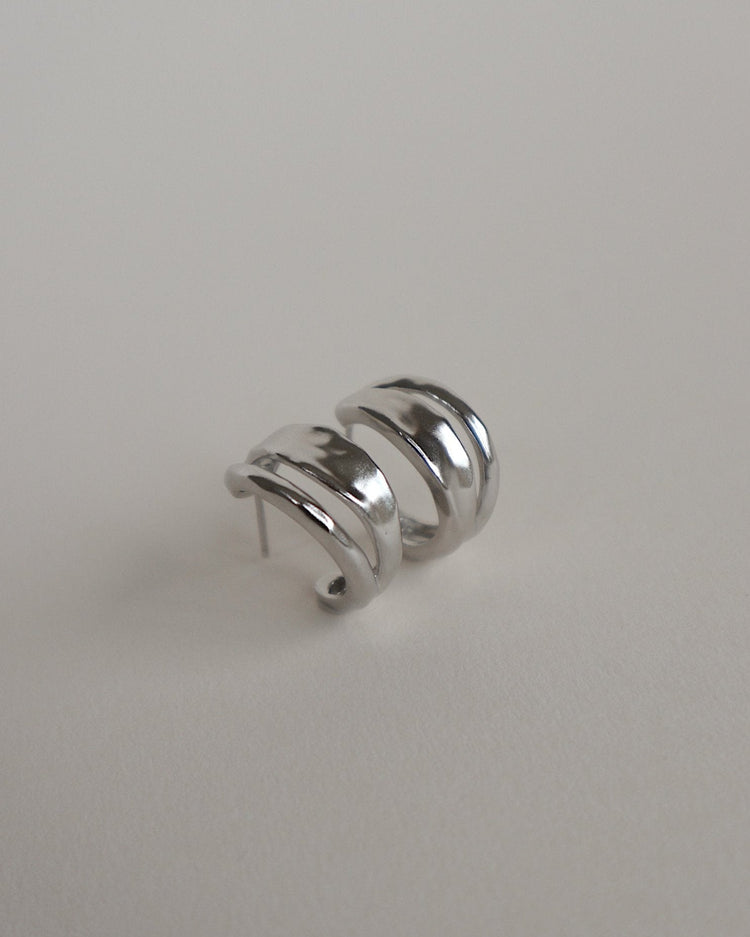 'Dalton' Double Hoops