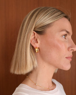 'Dalton' Double Hoops