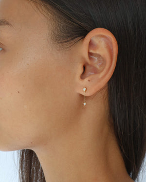 'Dawson' 18K Diamond Drop Earring