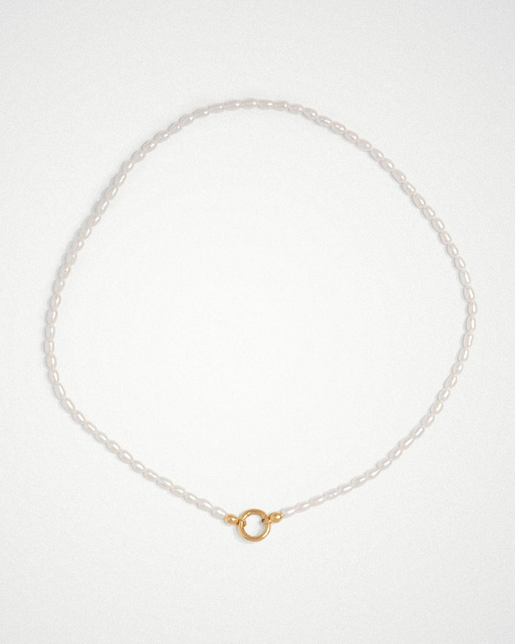 'Eileen' Pearl Necklace - LINES AND CURRENT