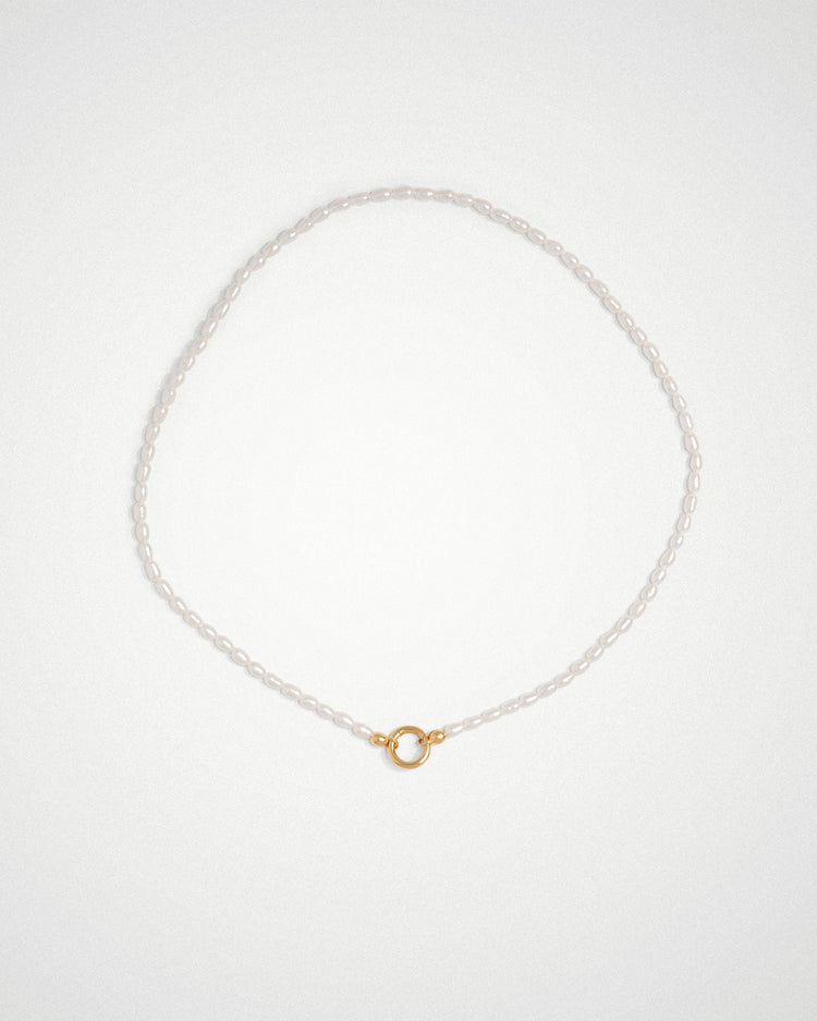 'Eileen' Pearl Necklace - LINES AND CURRENT