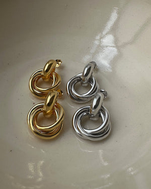 'Eliason' Interlocked Knot Earrings