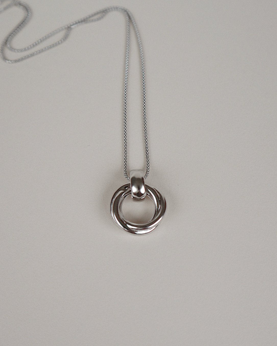 Eliason Interlocked Knot Necklace