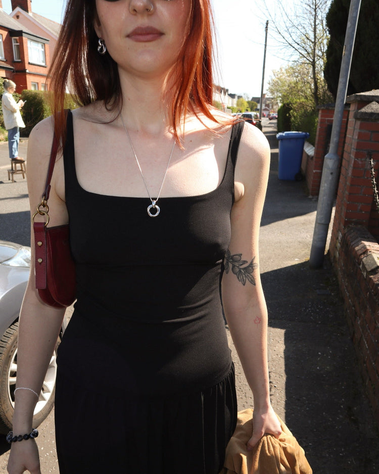 'Eliason' Interlocked Knot Necklace