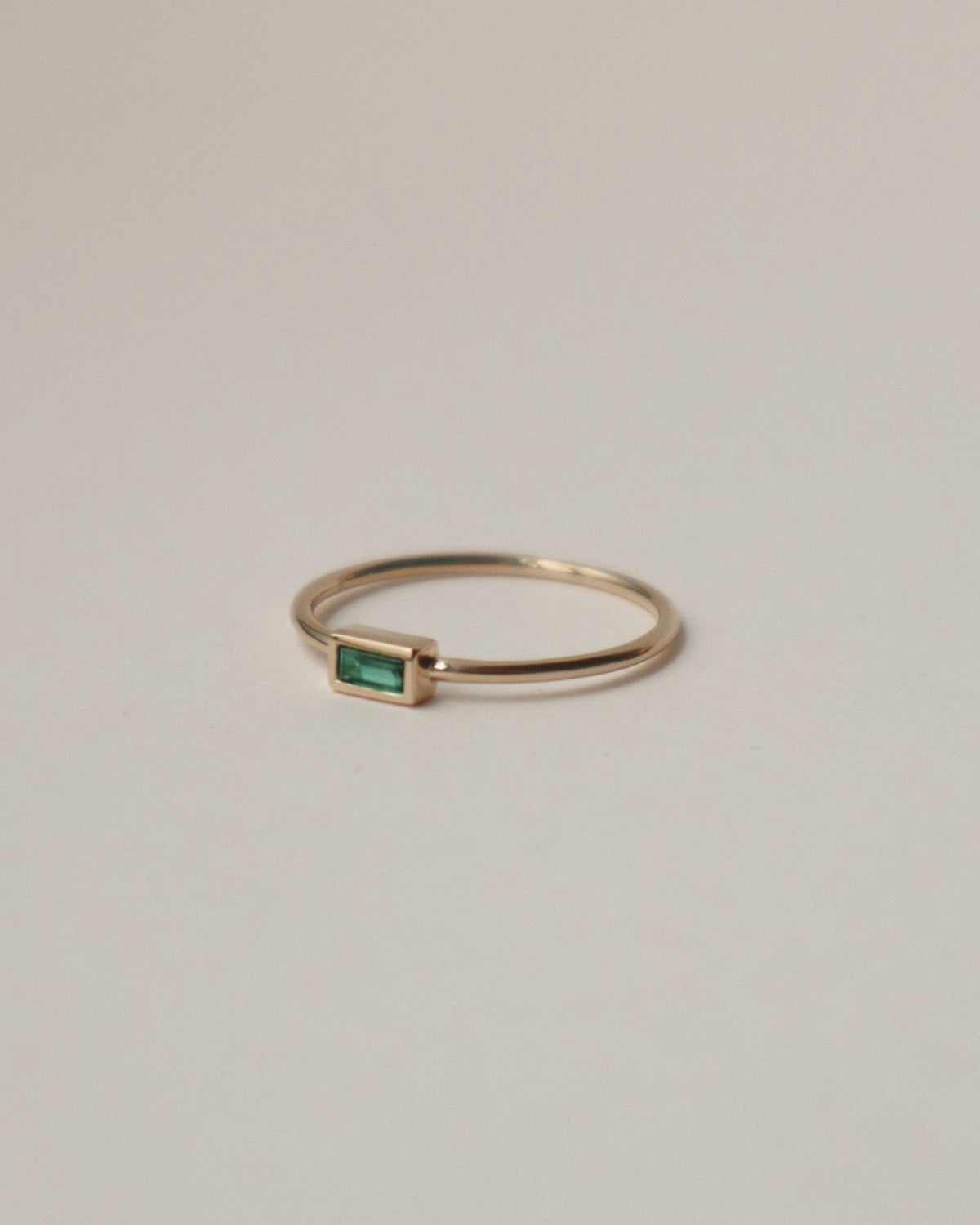 Estée 9K Emerald Ring