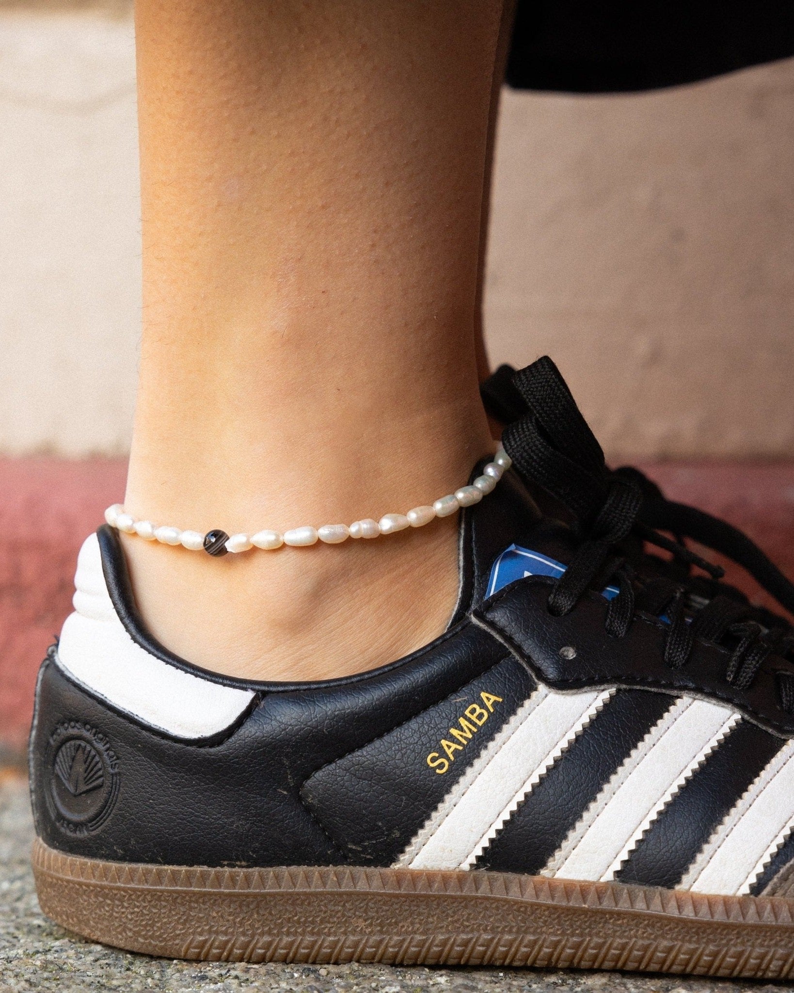 'Etna' Pearl Anklet