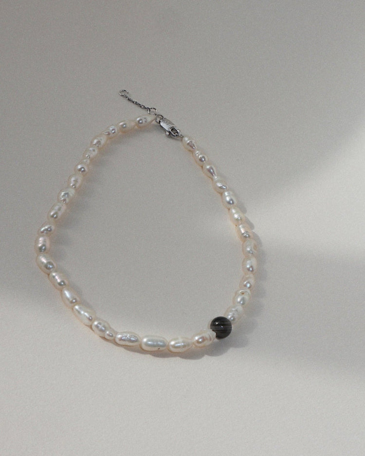 'Etna' Pearl Anklet