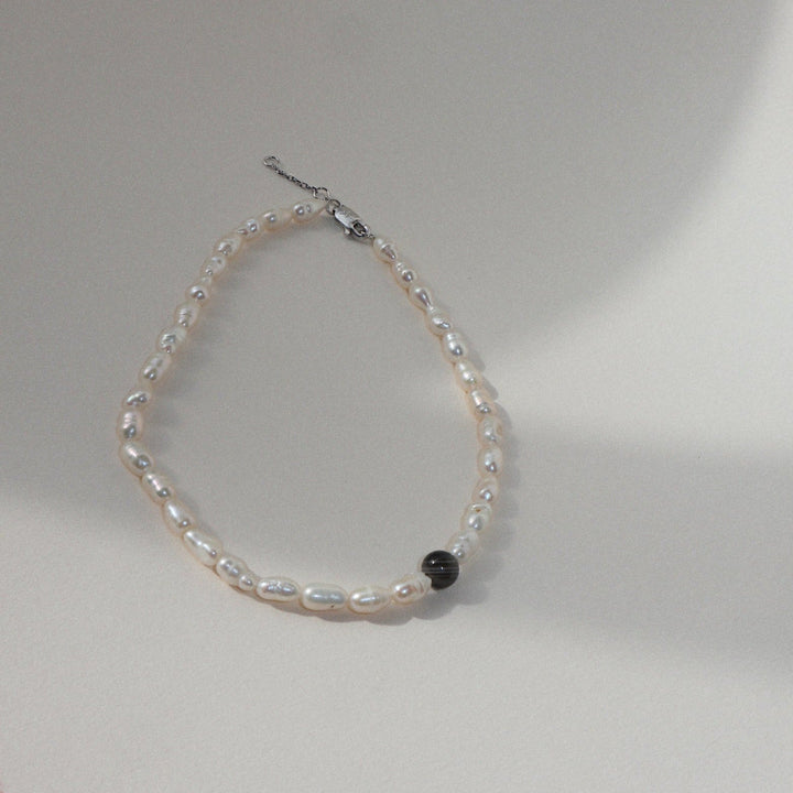 'Etna' Pearl Anklet