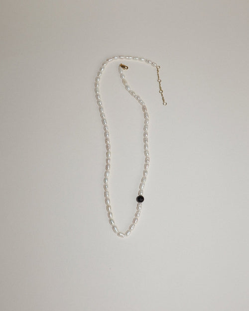 'Etna' Pearl Necklace - Lines & Current