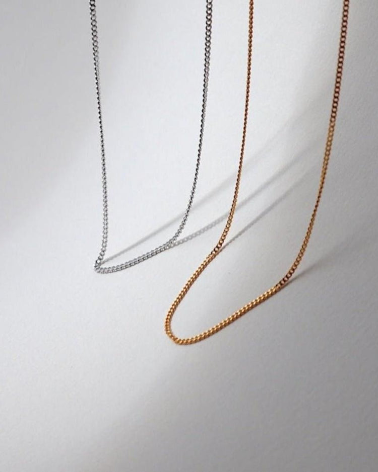 'Finn' Flat Curb Chain 20-22