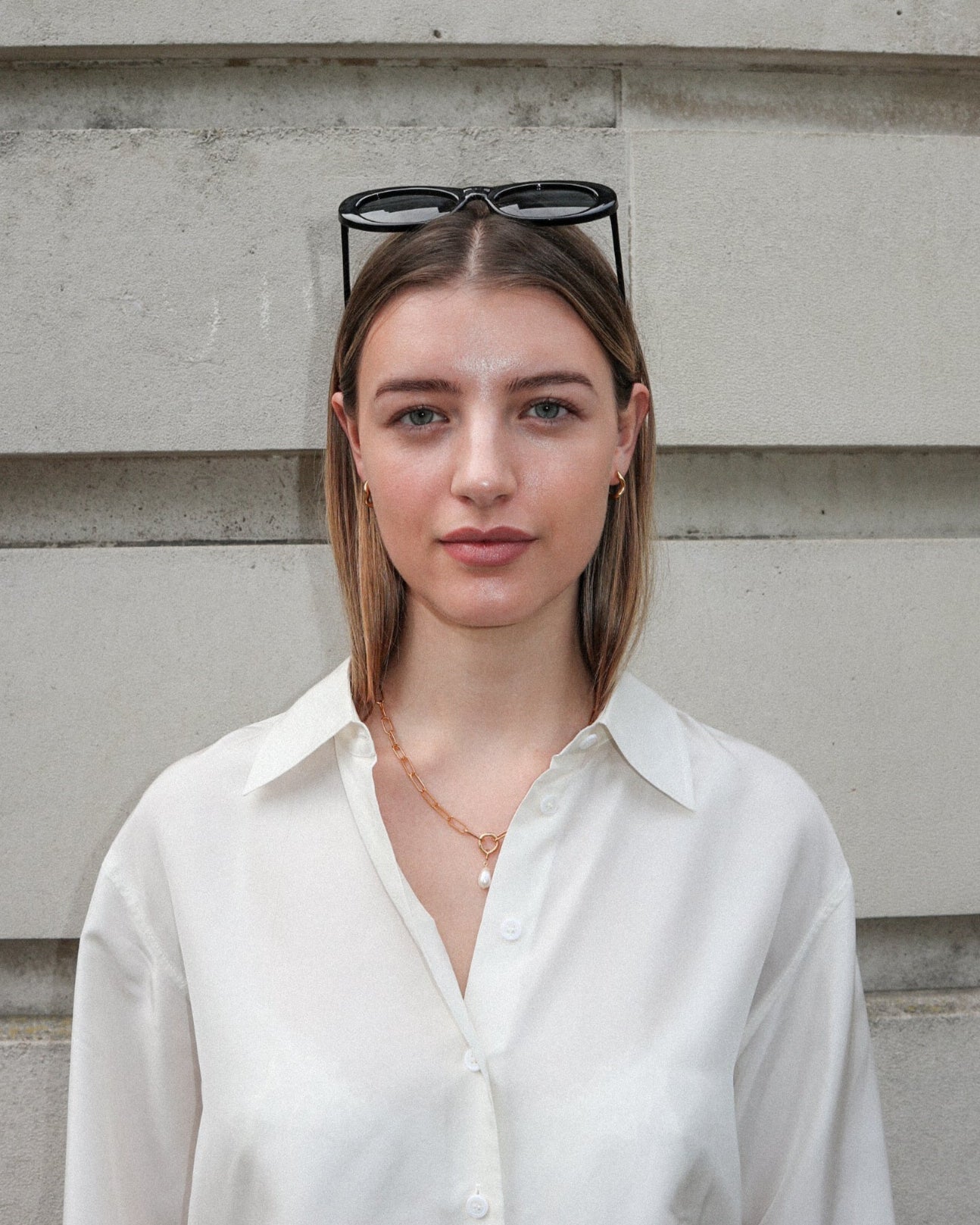 &#39;Flo&#39; Hoop Earrings - Lines &amp; Current