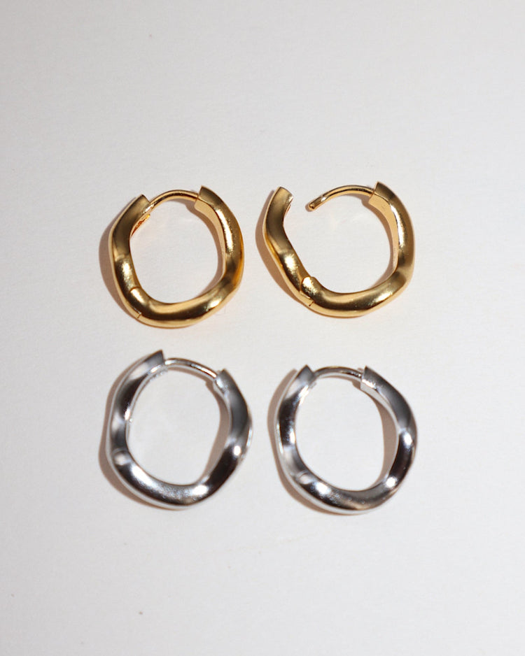 'Flo' Hoop Earrings