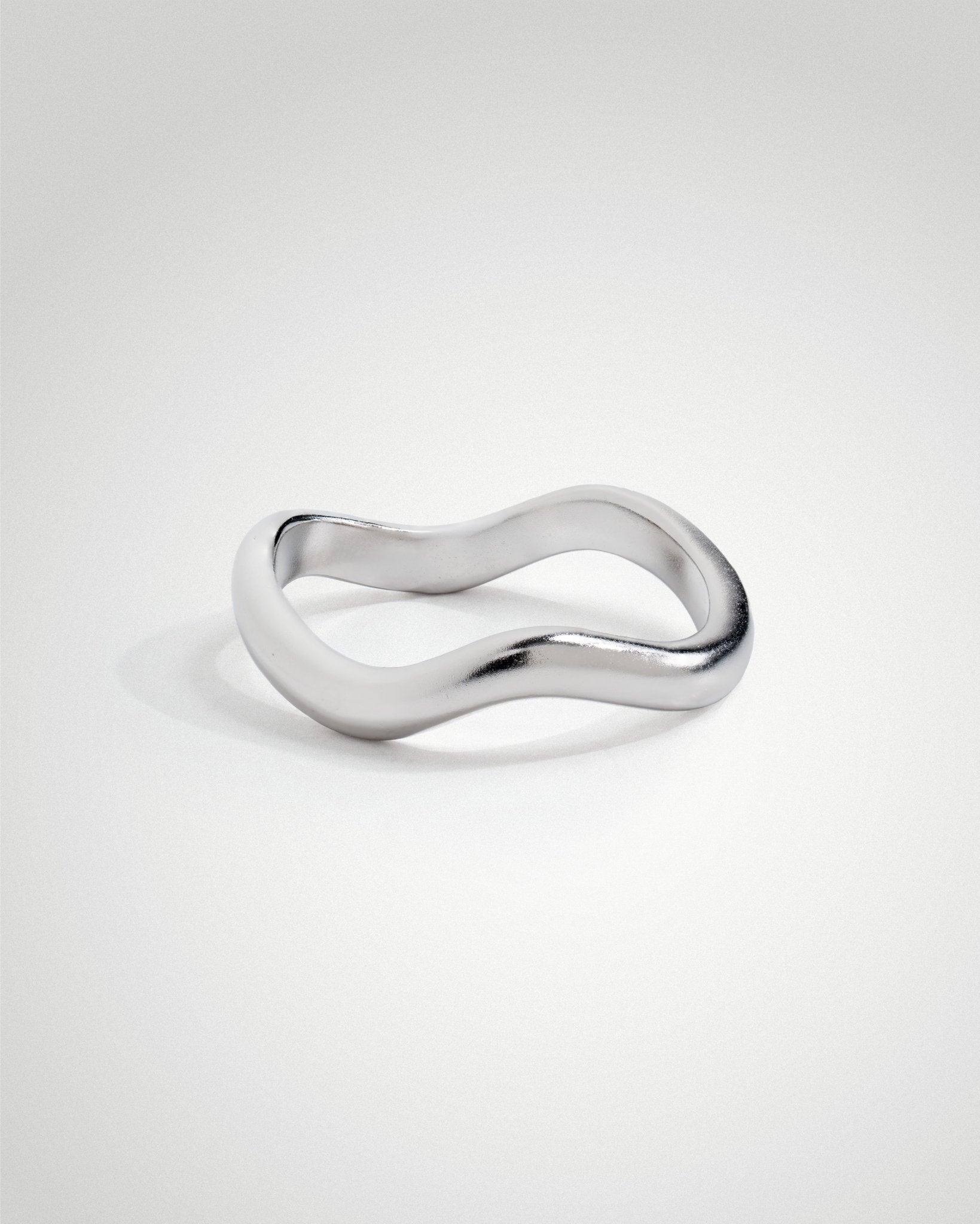 'Flo' Simple Stacker Ring - LINES AND CURRENT