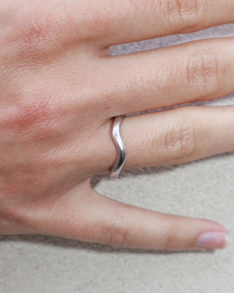 'Flo' Simple Stacker Ring
