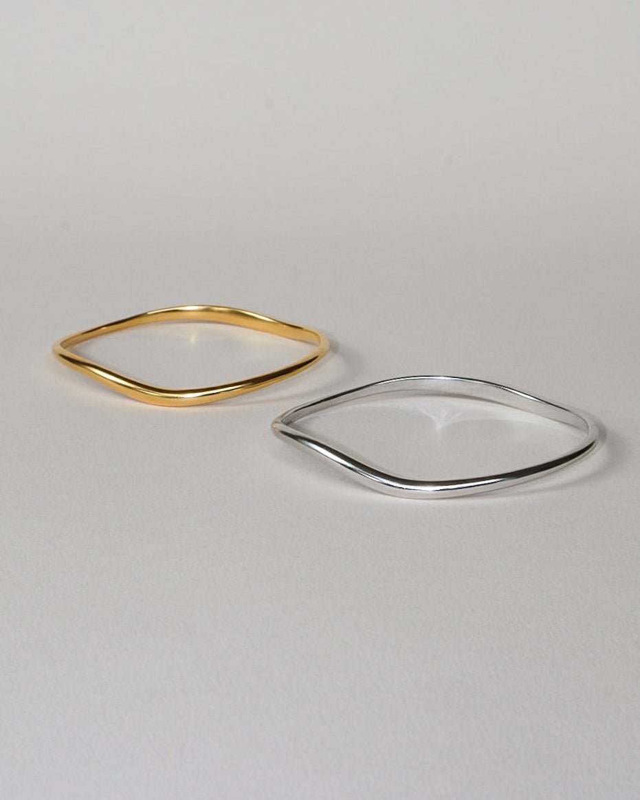 'Flo' Wave Bangle - LINES AND CURRENT