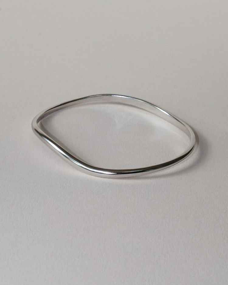 'Flo' Wave Bangle - LINES AND CURRENT