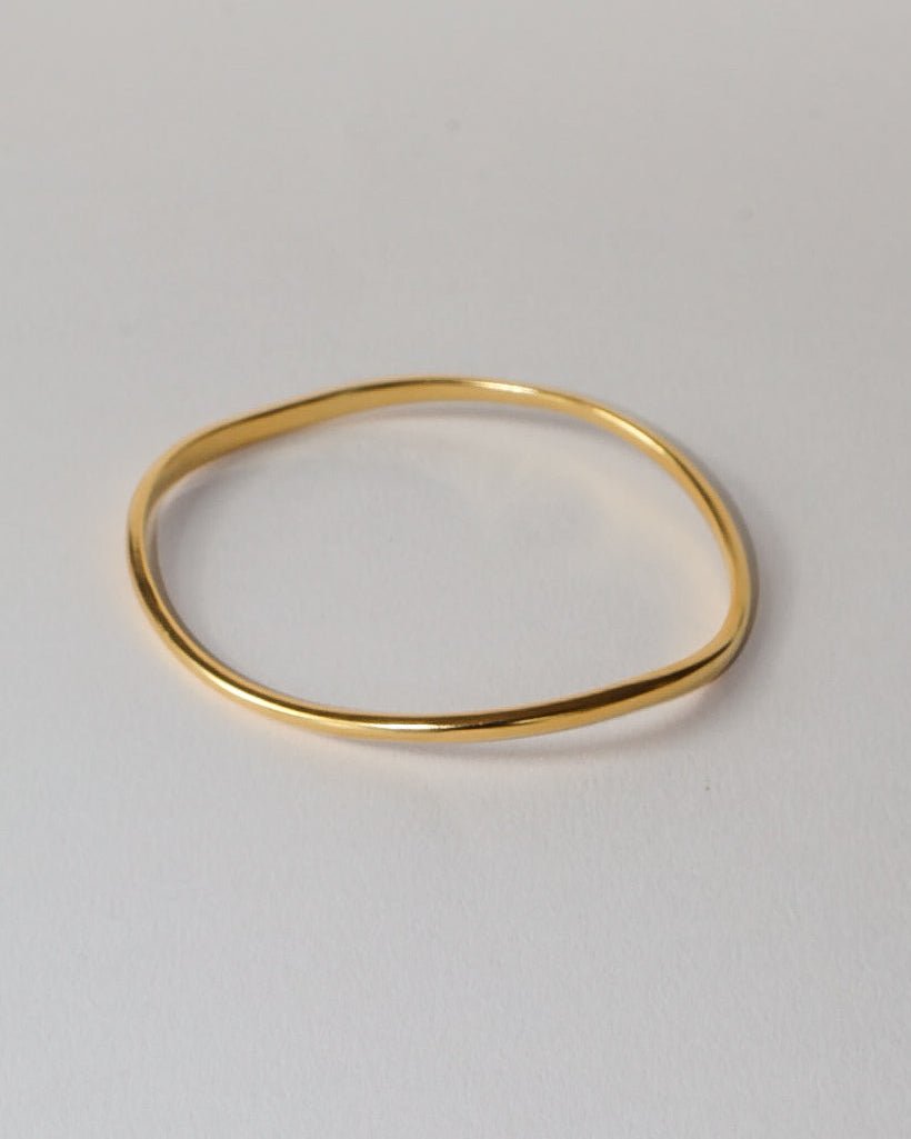 'Flo' Wave Bangle - LINES AND CURRENT