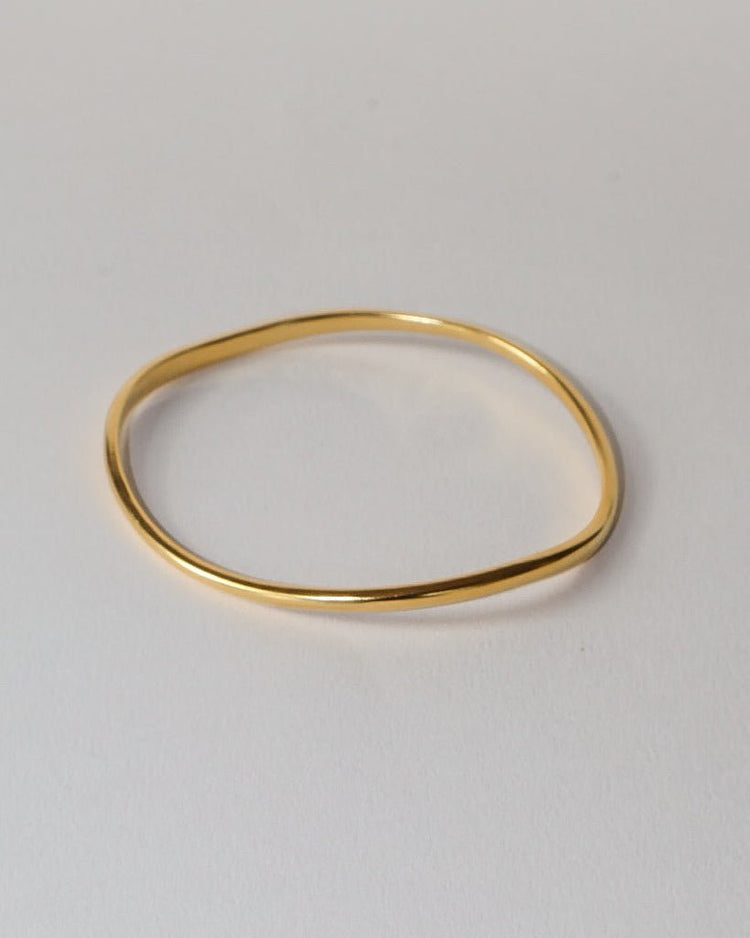 'Flo' Wave Bangle - LINES AND CURRENT
