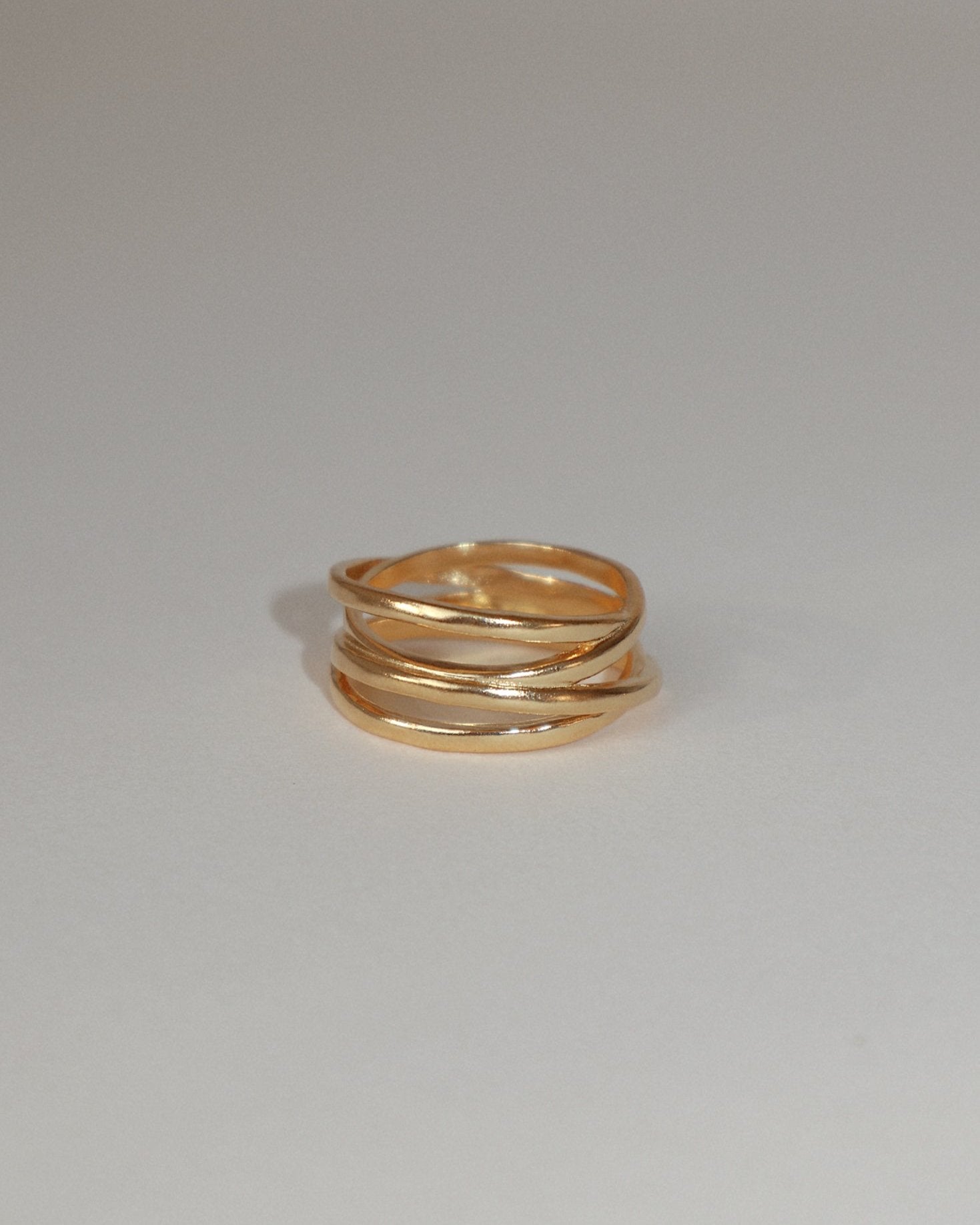 'Grayson' Overlapping Ring