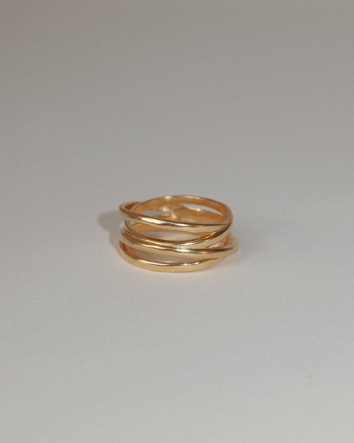 'Grayson' Overlapping Ring