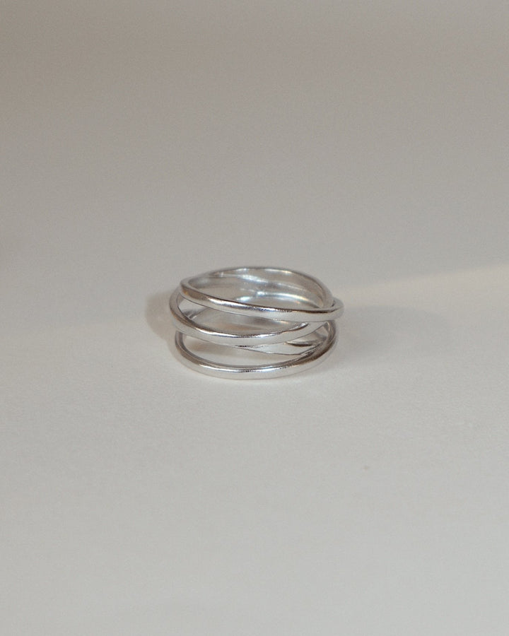 'Grayson' Overlapping Ring