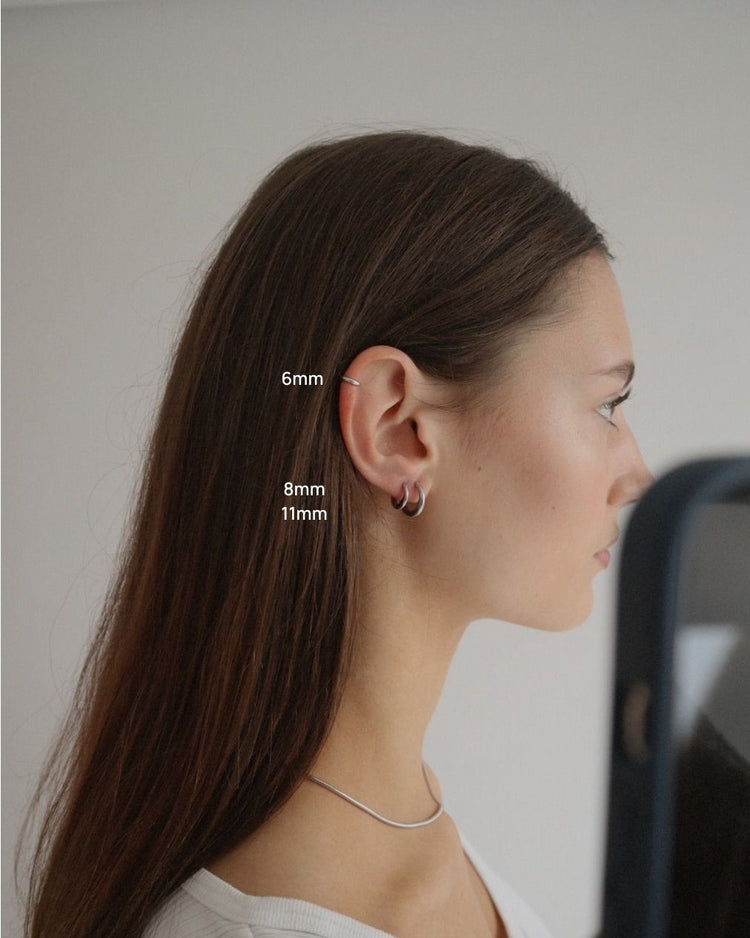 'Habit' 6 Micro Single Huggie