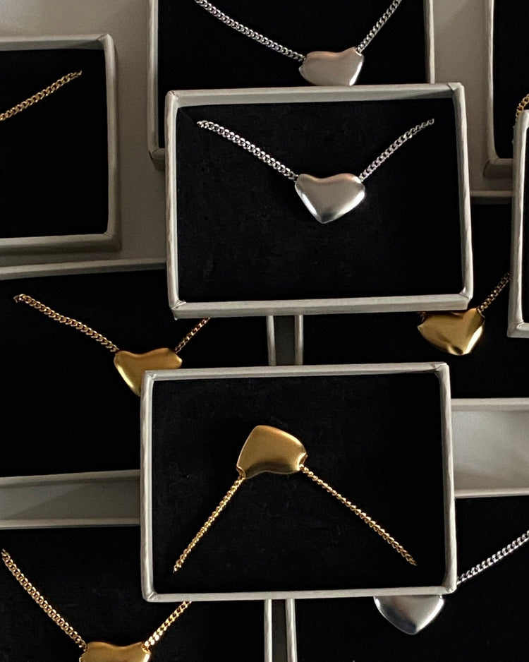 'Heart in the Clouds' Chain Necklace