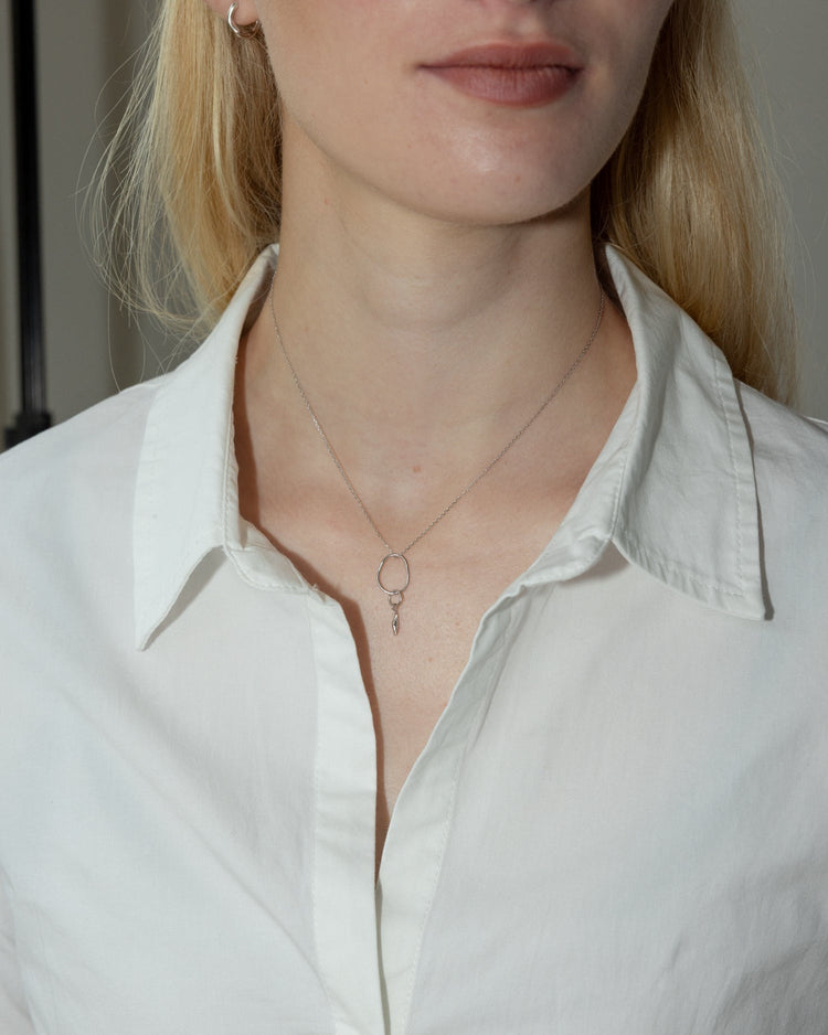 'I Haven't Forgotten you,' Feather Necklace