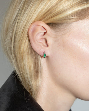 'Jesper' Birthstone Huggies