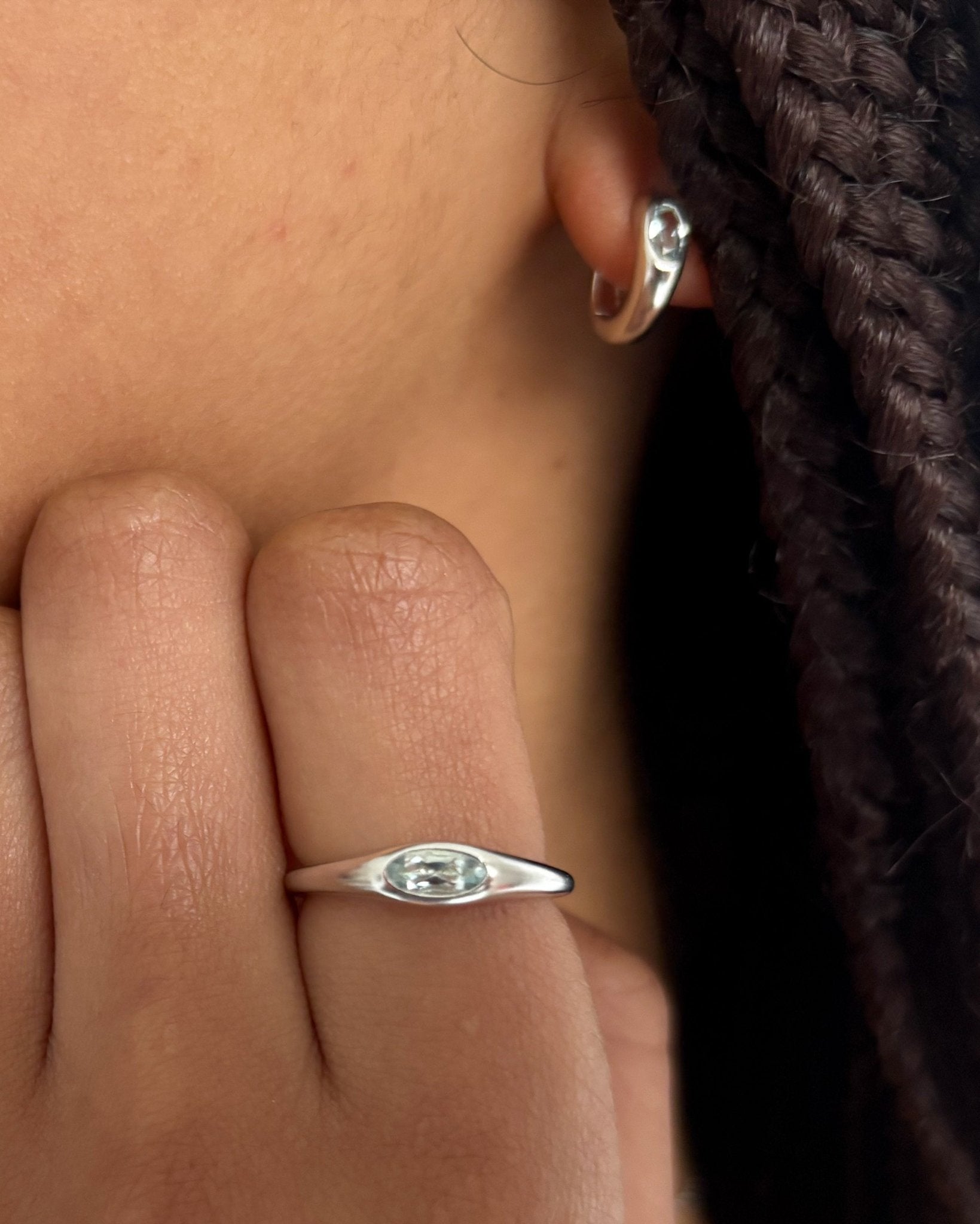 'Joni' Birthstone Rings - LINES AND CURRENT