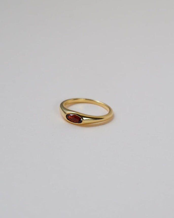 'Joni' Birthstone Rings - LINES AND CURRENT